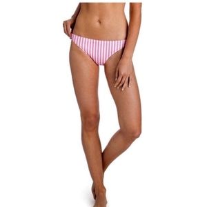 Vineyard Vines Pink and White Striped Bikini